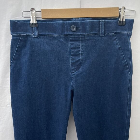 Betabrand Mid-Rise Indigo Slim Skinny Ankle Jegging Jeans Stretch‎ Blue Women S - Picture 3 of 10